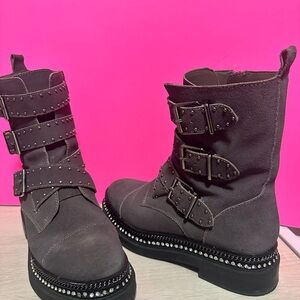 Vince Camuto women moto boots size 8